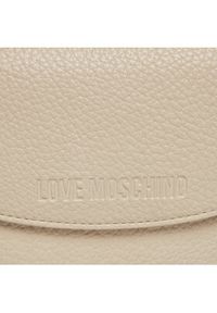 Love Moschino - LOVE MOSCHINO Torebka JC4102PP1ILT0110 Beżowy. Kolor: beżowy. Materiał: skórzane #4