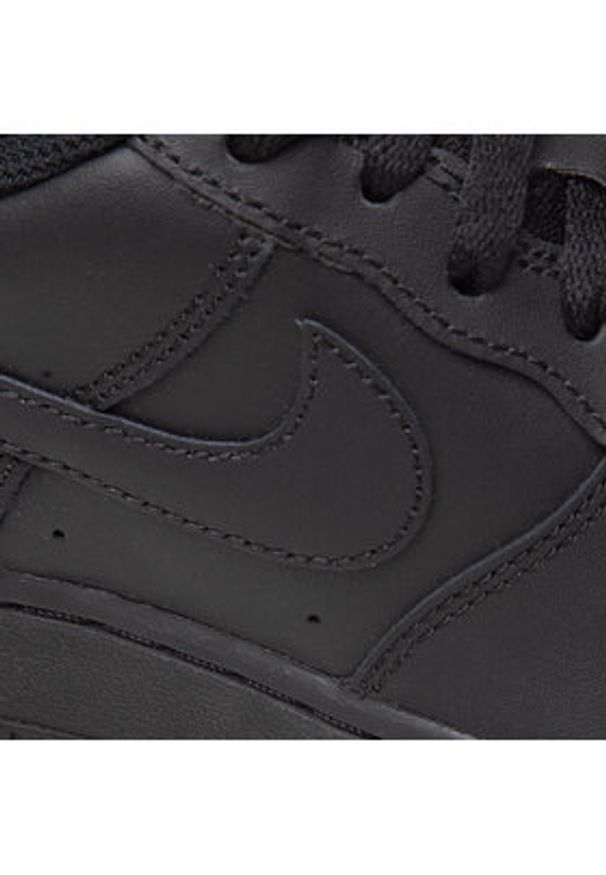 Nike Sneakersy Air Force 1 Le (GS) DH2920 001 Czarny. Kolor: czarny. Materiał: skóra. Model: Nike Air Force