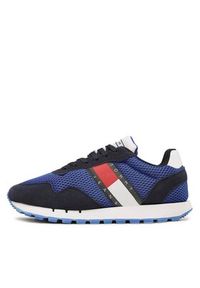 Tommy Jeans Sneakersy Retro Runner Mesh EM0EM01172 Granatowy. Kolor: niebieski. Materiał: materiał