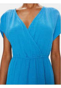 only - ONLY Sukienka letnia Thyra 15317787 Niebieski Regular Fit. Kolor: niebieski. Materiał: bawełna. Sezon: lato