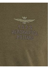 Aeronautica Militare Polo 232PO1705P318 Zielony Regular Fit. Typ kołnierza: polo. Kolor: zielony. Materiał: bawełna #2