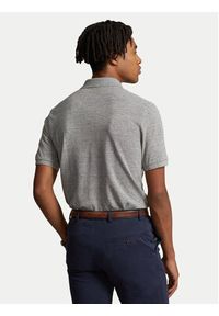 Polo Ralph Lauren Polo 710666998006 Szary Custom Slim Fit. Typ kołnierza: polo. Kolor: szary. Materiał: bawełna #4