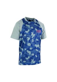 Koszulka rowerowa męska ION Scrub tidal green. Kolor: zielony. Sport: kolarstwo