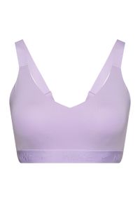 Biustonosz treningowy Nike Indy Medium Support. Kolor: fioletowy, różowy, wielokolorowy #1