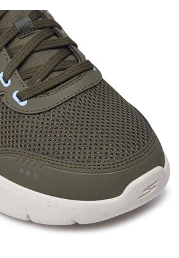 skechers - Skechers Sneakersy Clear Creek 124846 Zielony. Kolor: zielony. Materiał: materiał, mesh