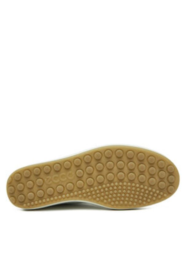 ecco - ECCO Sneakersy Soft 7 Ladies 430023 01007 Biały. Kolor: biały. Materiał: skóra