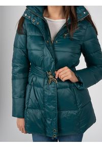 Patrizia Pepe Kurtka Puchowa | 2O0049A9M1 | Kobieta | Zielony. Typ kołnierza: kaptur. Kolor: zielony. Materiał: poliamid. Wzór: jednolity #3