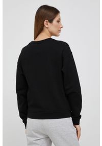 Armani Exchange Bluza bawełniana damska kolor czarny z aplikacją. Okazja: na co dzień. Kolor: czarny. Materiał: bawełna. Długość rękawa: długi rękaw. Długość: długie. Wzór: aplikacja. Styl: casual #5