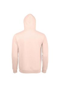 SOL'S - Męska Bluza Z Kapturem Spencer. Typ kołnierza: kaptur. Kolor: różowy