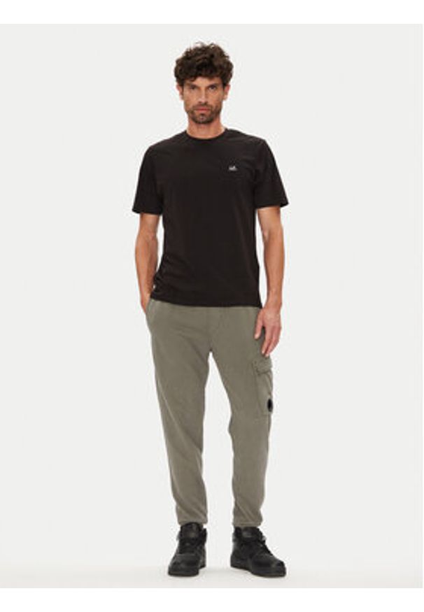 C.P. Company T-Shirt RCCMTS725A005100W Czarny Regular Fit. Kolor: czarny. Materiał: bawełna