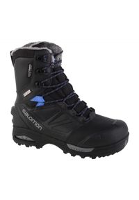 salomon - Buty Salomon Toundra Pro Cswp W 399722 czarne. Zapięcie: sznurówki. Kolor: czarny. Materiał: guma, skóra, tkanina