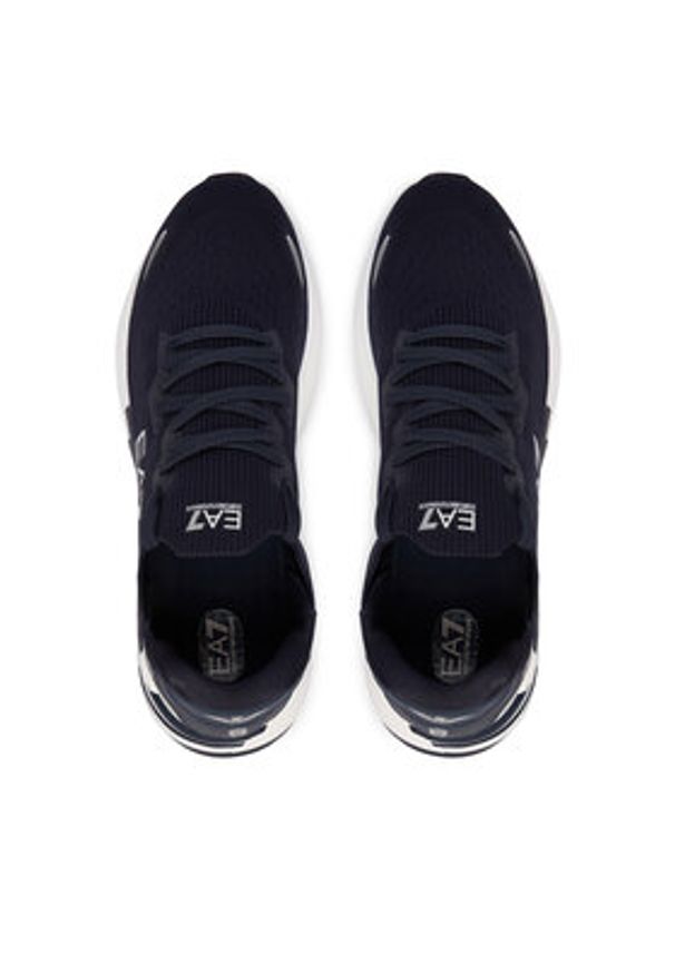 EA7 Emporio Armani Sneakersy 7X000652 AF18639 MB302 Czarny. Kolor: czarny. Materiał: materiał