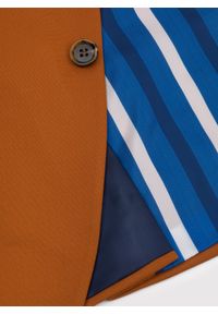 Pako Lorente - PAKO LORENTE – Pomarańczowa marynarka garniturowa P22SF-3G-021-P-S. Okazja: na ślub cywilny, na wesele. Kolor: pomarańczowy. Materiał: poliester, elastan, wiskoza #4