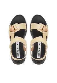 Hispanitas Sandały HV264807 C001 Złoty. Kolor: złoty. Materiał: skóra #4