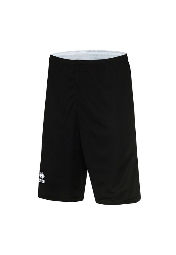 ERREA - Szorty Errea Chicago Panta Double Jr Dzieci. Kolor: czarny. Długość: krótkie. Styl: sportowy. Sport: koszykówka