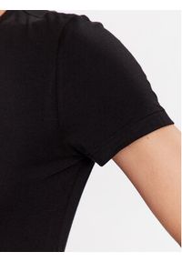 DKNY T-Shirt P3BHDDNA Czarny Regular Fit. Kolor: czarny. Materiał: bawełna