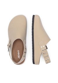 Jenny - JENNY Chodaki SC01B241708-1 Beżowy. Kolor: beżowy. Materiał: materiał, syntetyk #4