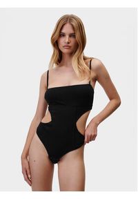 Undress Code Body Reckless 651 Czarny Slim Fit. Kolor: czarny. Materiał: wiskoza