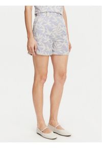 Munthe Szorty materiałowe Fidelma 251142925136 Błękitny Regular Fit. Kolor: niebieski. Materiał: bawełna #1