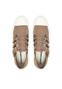 Converse Półbuty Chuck Taylor All Star Lugged Heel Mary Jane Sandal A13552C Zielony. Kolor: zielony. Materiał: materiał #2