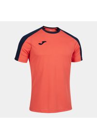 Koszulka do piłki nożnej męska Joma Eco Champioship z krótkim rękawem. Kolor: pomarańczowy, niebieski, wielokolorowy. Długość rękawa: krótki rękaw. Długość: krótkie. Sport: piłka nożna #1