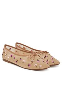 Aldo Baleriny Joselie 13968191 Beżowy. Kolor: beżowy. Materiał: materiał #3
