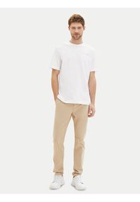 Tom Tailor T-Shirt 1040821 Biały Regular Fit. Kolor: biały. Materiał: bawełna #5