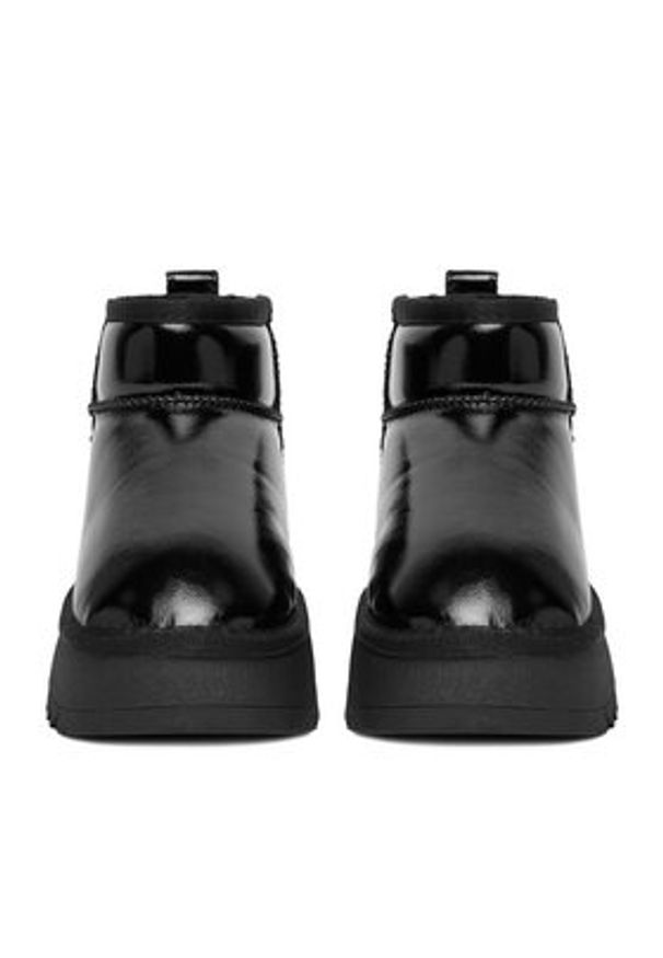 Eva Minge Śniegowce EO-NIKI-TS6304-01 Czarny. Kolor: czarny. Materiał: skóra, syntetyk