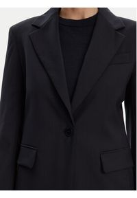 Weekend Max Mara Marynarka Lamine 2425046051 Granatowy Standard Fit. Kolor: niebieski. Materiał: wełna #5