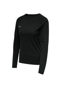 NewLine - Damska koszulka z długim rękawem Newline core running. Kolor: czarny. Długość rękawa: długi rękaw. Długość: długie. Sport: bieganie #1