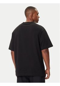 Versace Jeans Couture T-Shirt 79GAHP06 CJ01P Czarny Regular Fit. Kolor: czarny. Materiał: bawełna #5