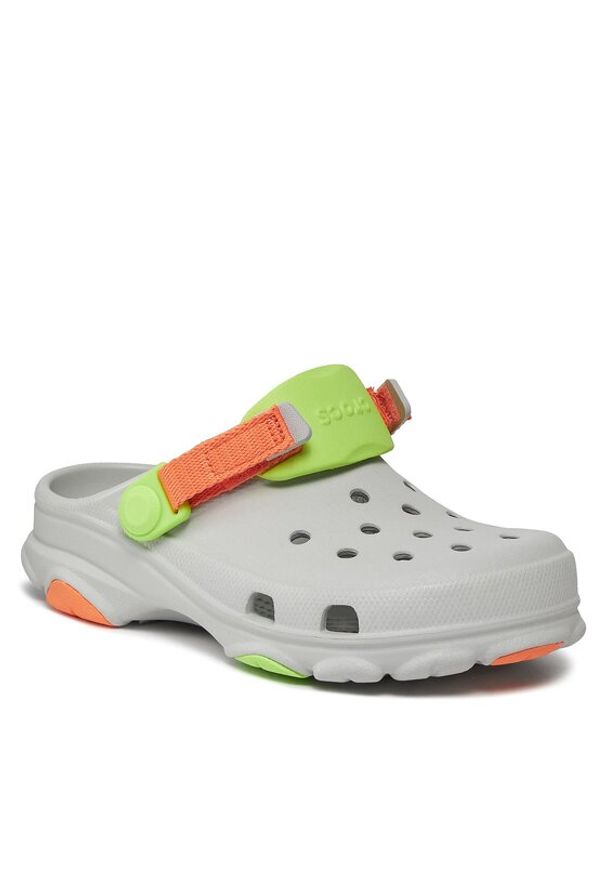 Crocs Klapki Crocs Classic All Terain Kids Clog 207458 Biały. Kolor: biały