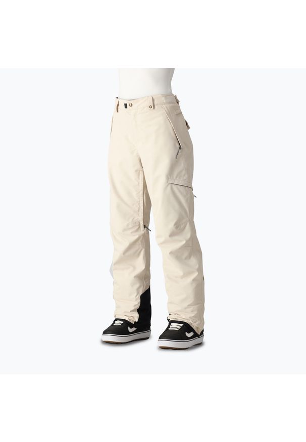 GEOLOGIC - Spodnie snowboardowe damskie 686 Smarty 3-in-1 Cargo. Kolor: biały. Sezon: zima. Sport: snowboard