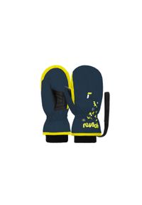 Reusch Kids Mitten. Kolor: żółty, wielokolorowy, niebieski. Sezon: zima