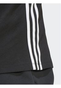 Adidas - adidas Top 3-Stripes IU2431 Czarny Regular Fit. Kolor: czarny. Materiał: bawełna #4
