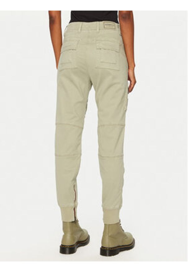 Aeronautica Militare Spodnie materiałowe 242PA1616DCT3419 Zielony Regular Fit. Kolor: zielony. Materiał: lyocell