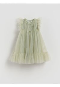 Reserved - Tiulowa sukienka - jasnozielony. Kolor: zielony. Materiał: tiul #1