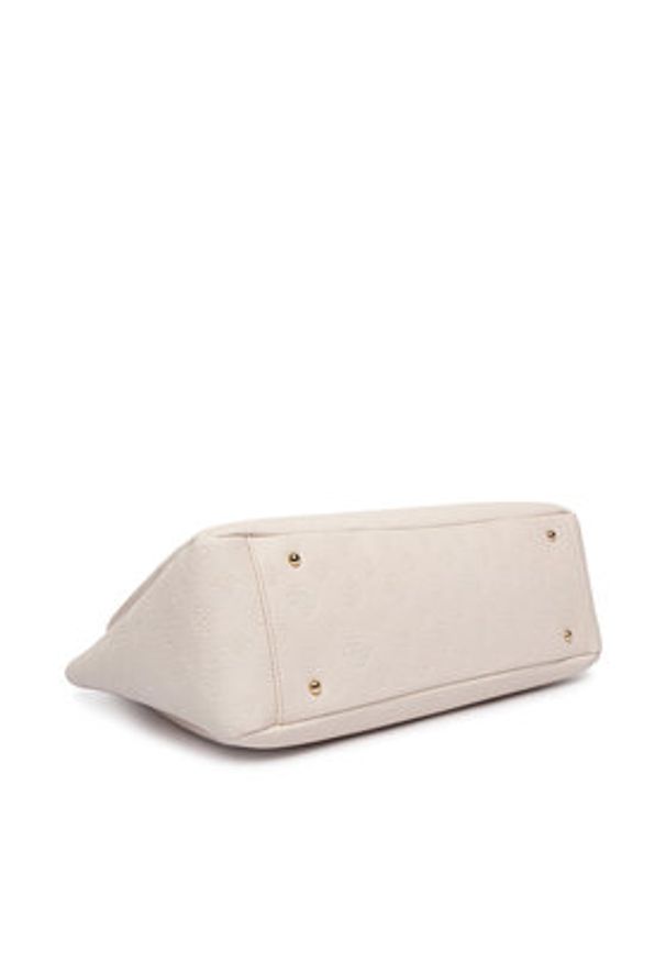 Guess Torebka Anise HWPD99 16230 Écru. Kolor: kremowy. Materiał: skórzane