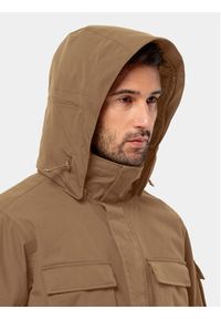 Jack Wolfskin Parka Glacier Canyon 1107674 Brązowy Regular Fit. Kolor: brązowy. Materiał: syntetyk #2