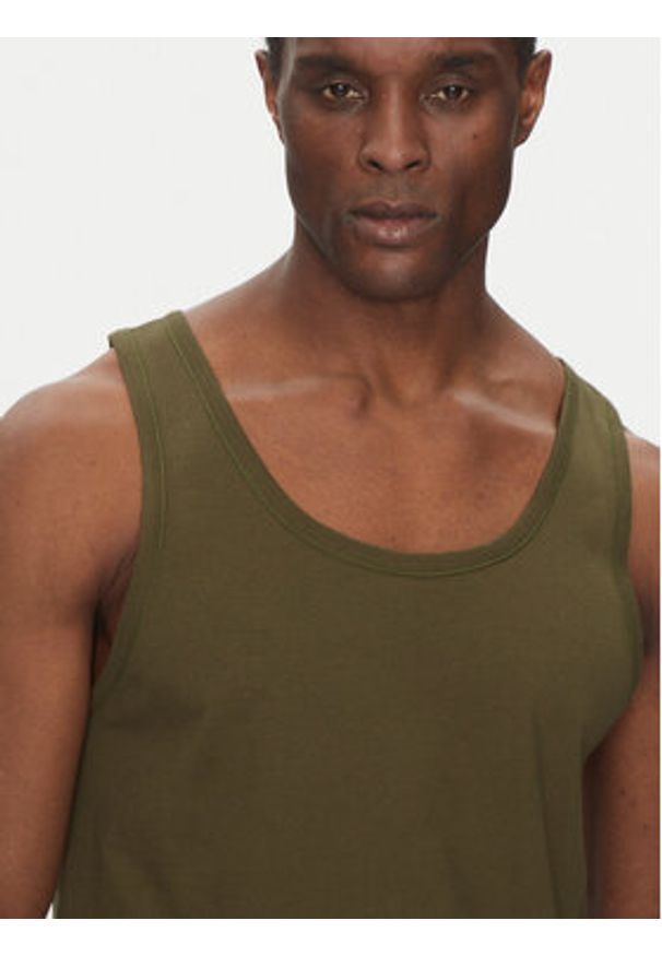 BOSS Komplet 3 tank topów Tank Top 3P Classic 50475278 Kolorowy Regular Fit. Materiał: bawełna. Wzór: kolorowy