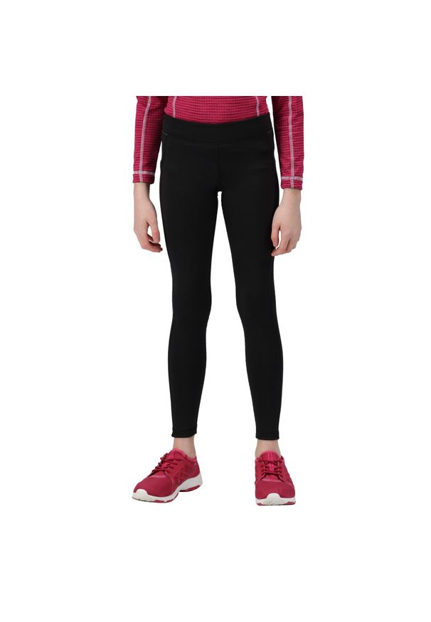 Regatta - Dziecięce Legginsy Barlia Winter. Kolor: czarny