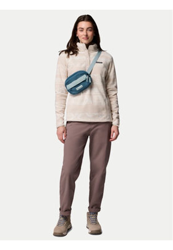 columbia - Columbia Polar Benton Springs™ 2085611 Beżowy Regular Fit. Kolor: beżowy. Materiał: syntetyk