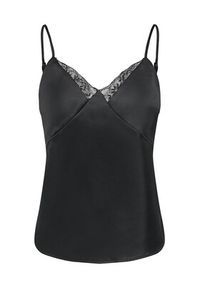 only - ONLY Top Faraya 15380254 Czarny Regular Fit. Kolor: czarny. Materiał: syntetyk #5