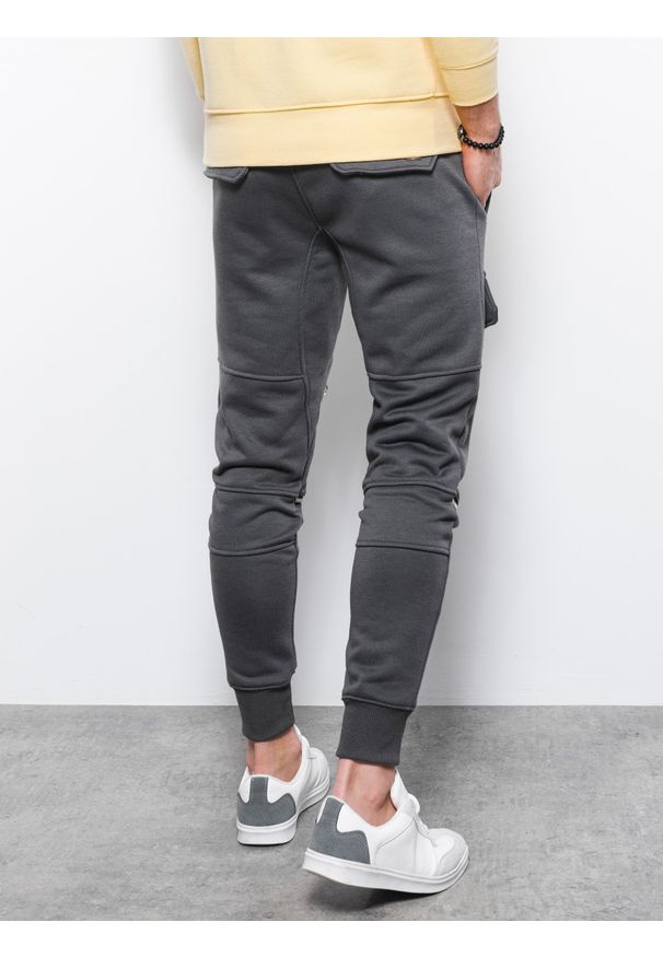 Szare spodnie Ombre Clothing
