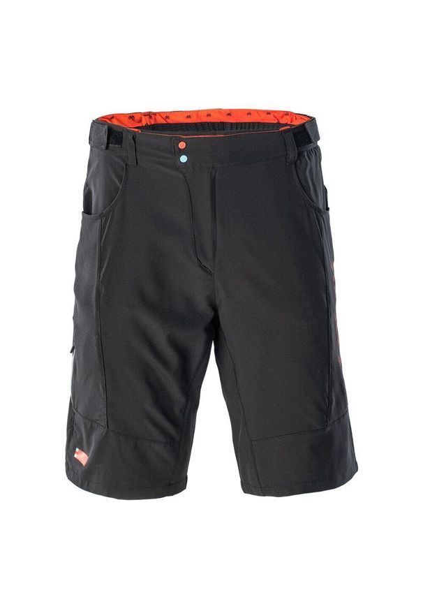 RADVIK - Spodenki Rowerowe Męskie Geit. Kolor: czarny. Długość: krótkie. Sezon: lato