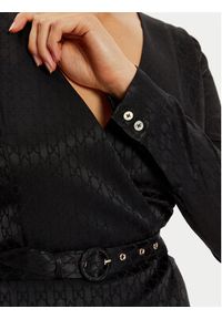 Marciano Guess Sukienka koktajlowa 4BGK16 7169A Czarny Regular Fit. Kolor: czarny. Materiał: wiskoza. Styl: wizytowy #4
