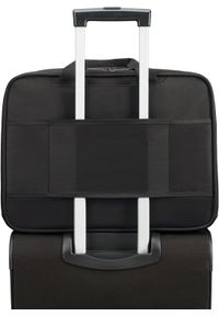 Samsonite Vectura Evo Bailhandle 15.6'' czarny. Kolor: czarny. Materiał: materiał. Styl: elegancki #4