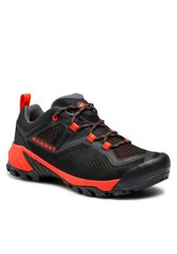 Mammut Trekkingi Sapuen Low Gtx GORE-TEX 3030-04261-00654 Czarny. Kolor: czarny. Materiał: materiał. Technologia: Gore-Tex. Sport: turystyka piesza #4