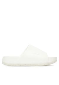 Nike Klapki Calm Slide DX4816 100 Biały. Kolor: biały