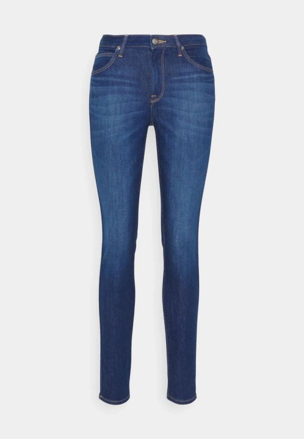 Lee - LEE DAMSKIE SPODNIE JEANSOWE LEE SCARLETT HIGH NIGHT SKY L626GUD38 112338320
